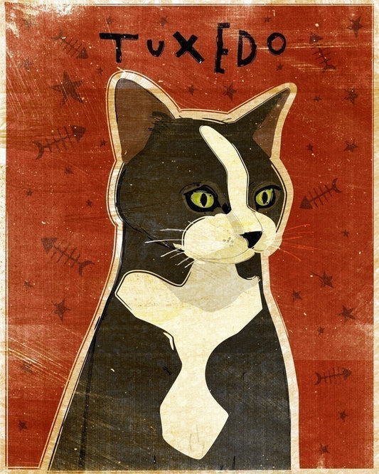 Tuxedo - Cat Print
