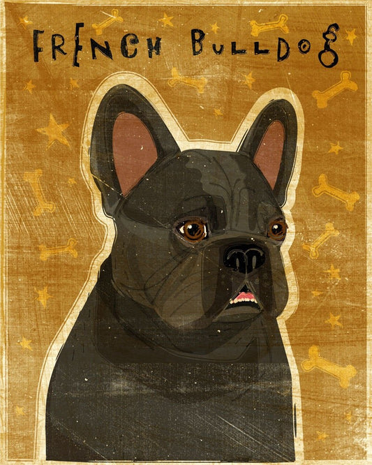 French Bulldog - Brindle - Print