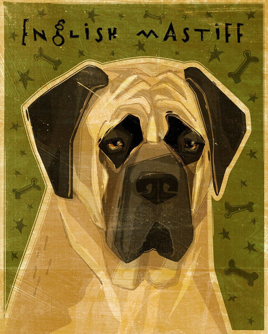English Mastiff - Print