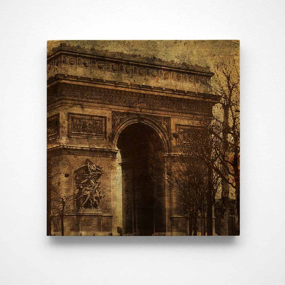 Arc de Triomphe Photograph Art Block or Box