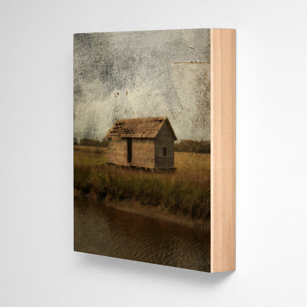 Boat House Photograph Art Block or Box