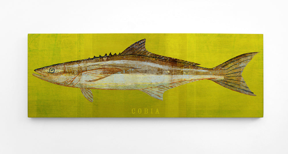 Saltwater Fish Art Block - Pick the Fish and Size – thegoldengallerync