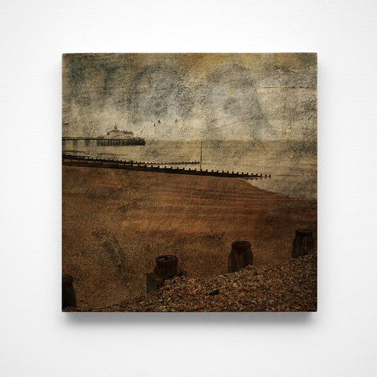 Eastbourne Beach Photograph Art Block or Box