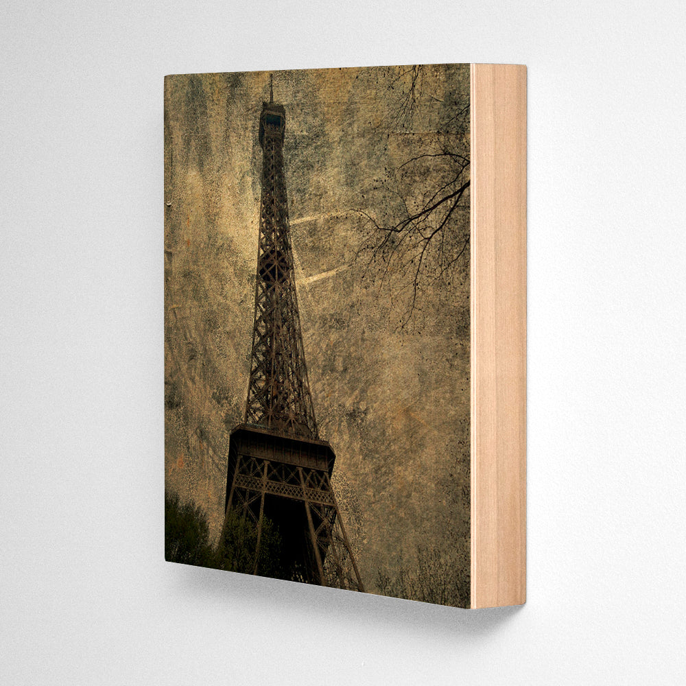Eiffel No. 3 Photograph Art Block or Box