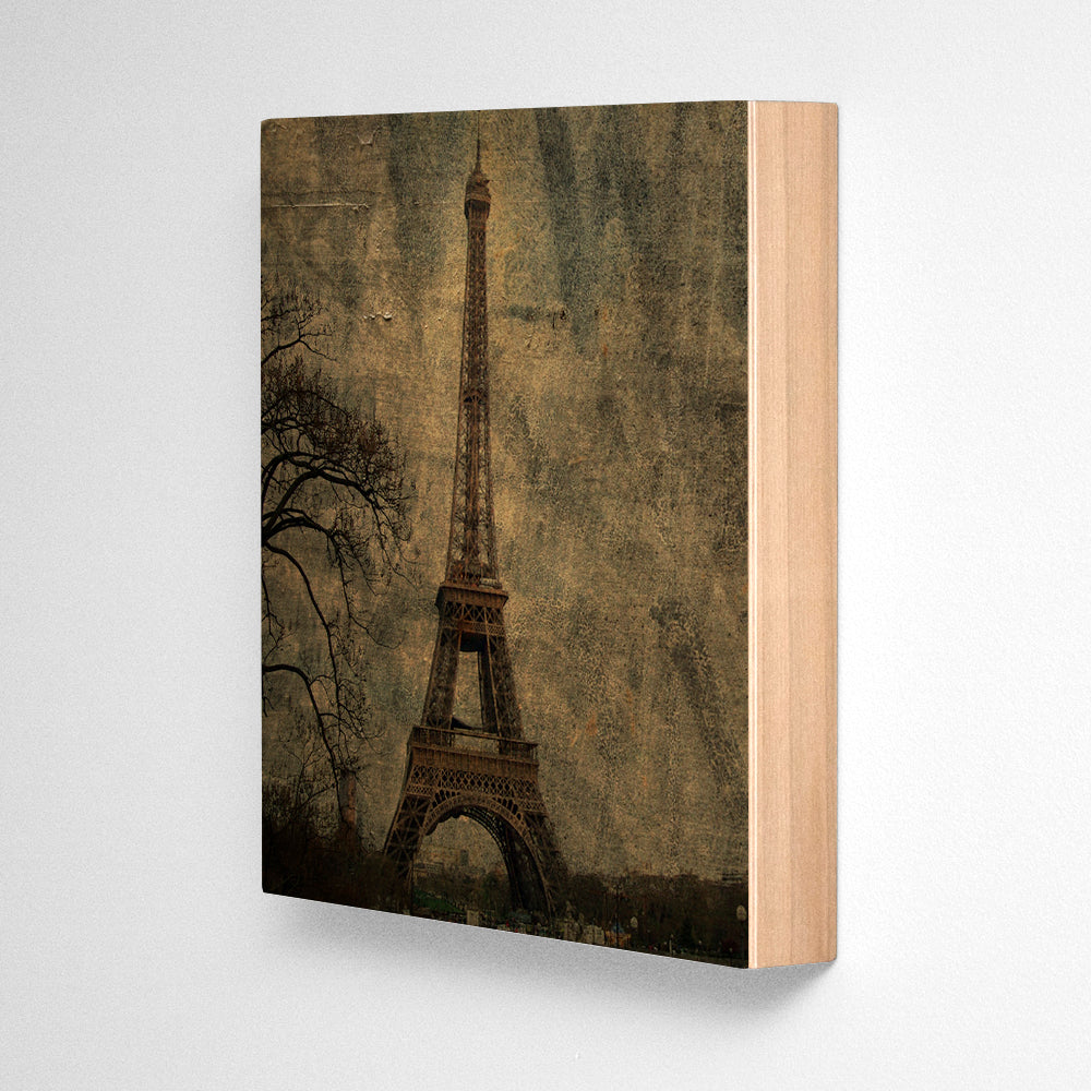 Eiffel No. 1 Photograph Art Block or Box