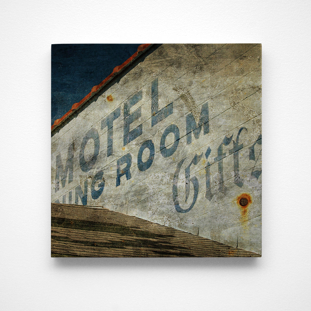 Motel Dining Room Gifts Photograph Art Block or Box
