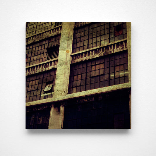 NY Windows No. 3 Photograph Art Block or Box