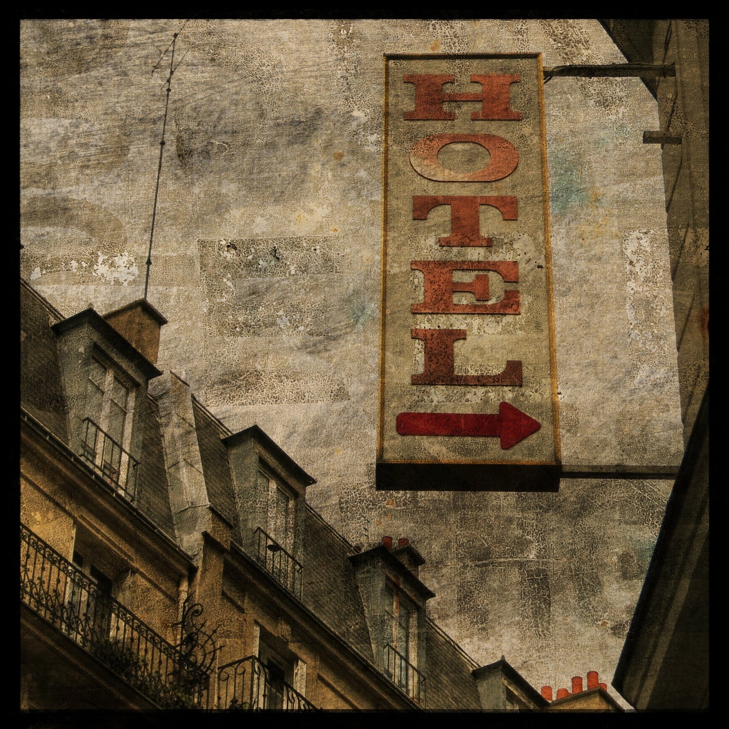 Paris Hotel Photograph