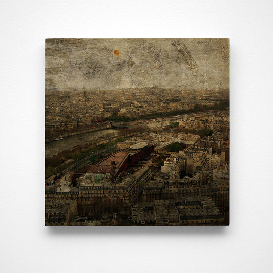 Paris Skyline No. 1 Photograph Art Block or Box