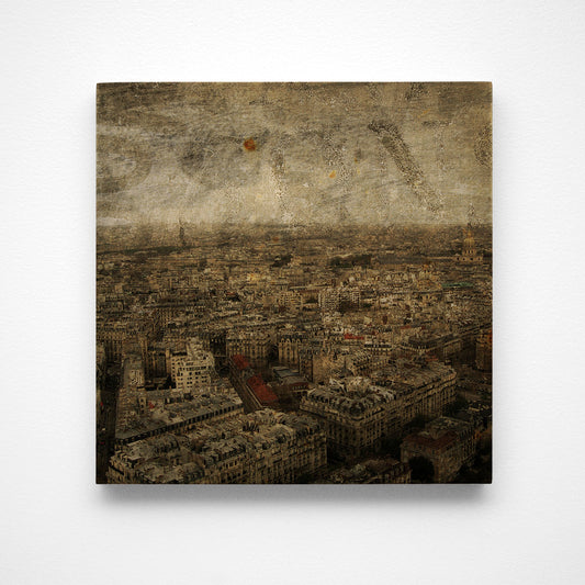 Paris Skyline No. 4 Photograph Art Block or Box