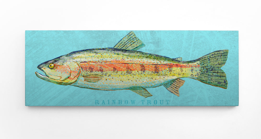 Freshwater Fish Art Block - Pick the Fish and Size