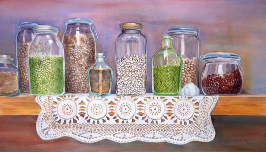 Sandy's Pantry Giclée Print