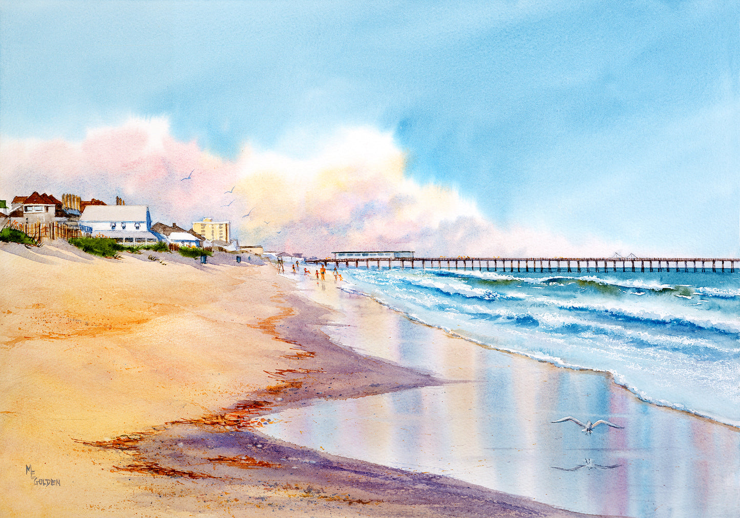 Wrightsville Reflections Giclée Print