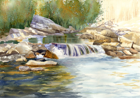 Mountain Stream Giclée Print