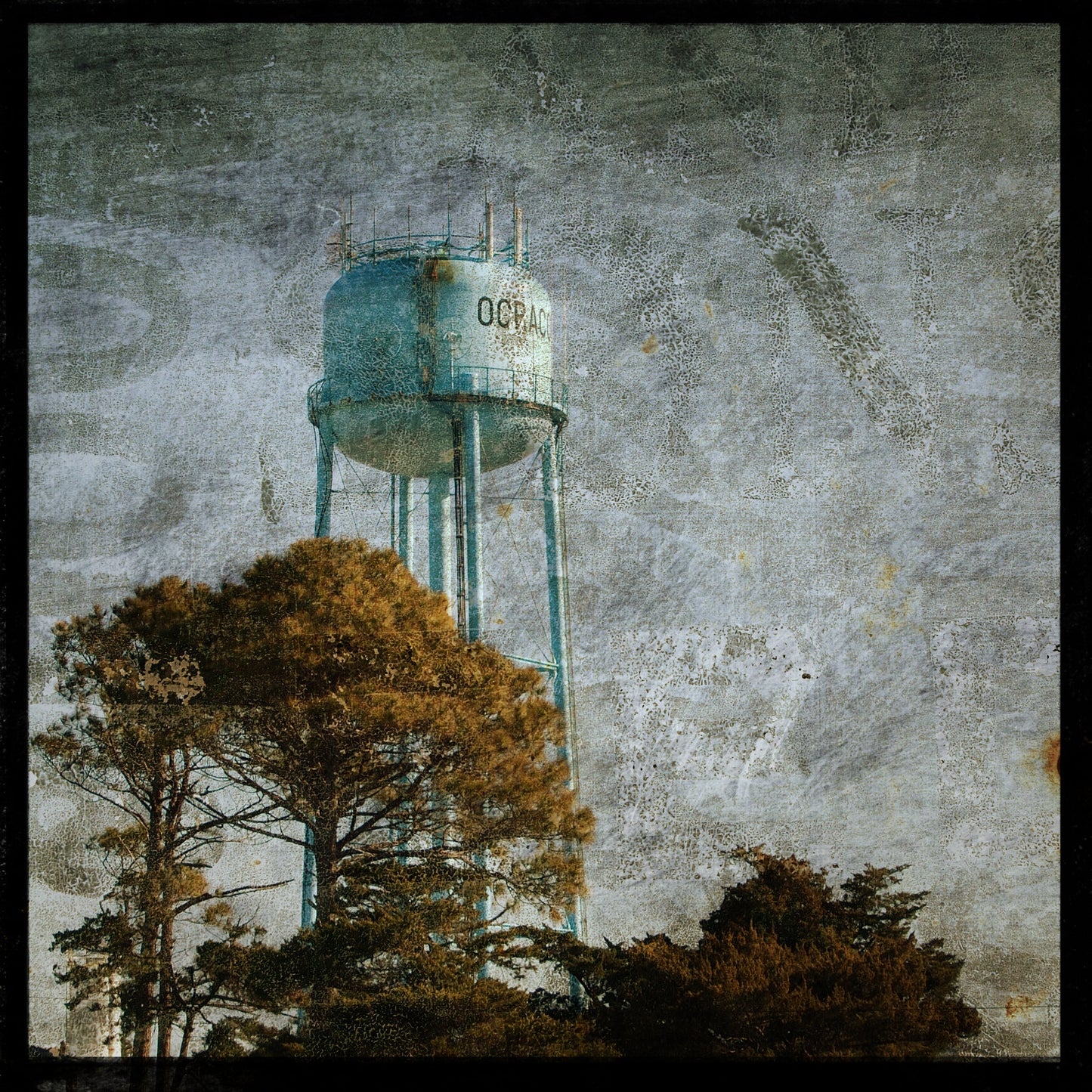 Ocracoke Water Tower Photograph