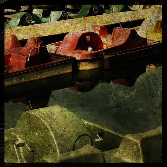 Paddle Boats Photograph