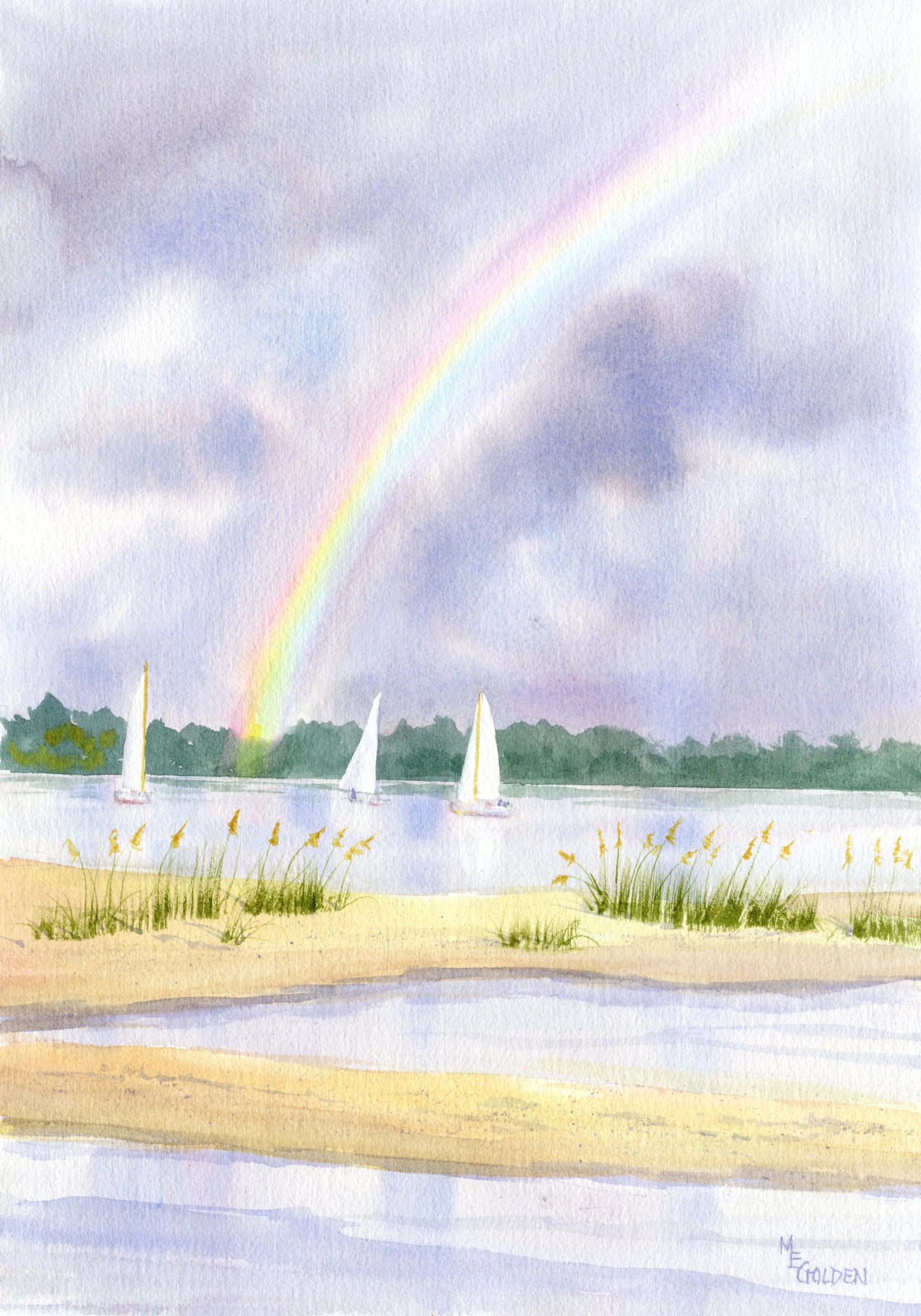 Sailor's Rainbows Giclée Print
