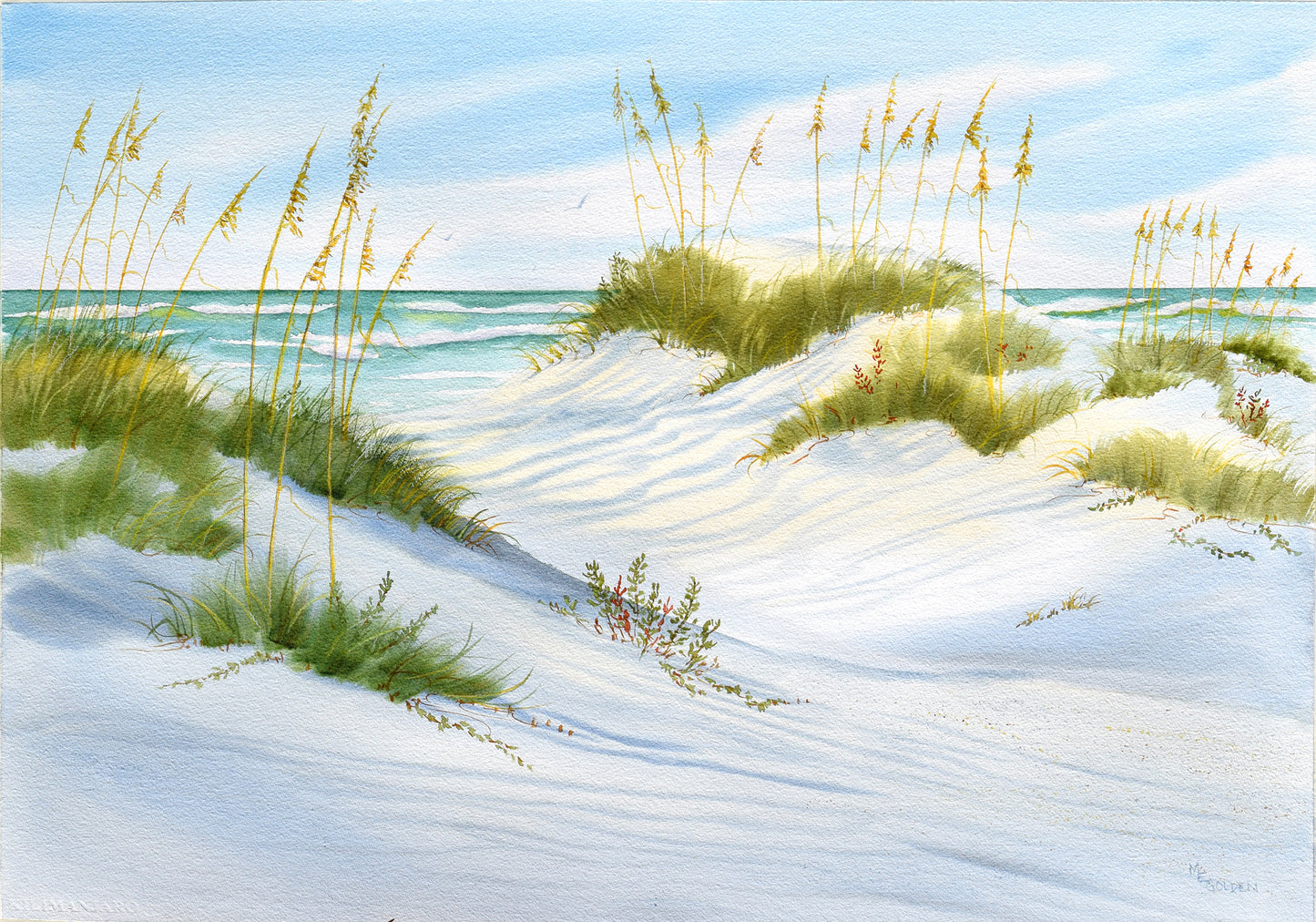 Ripples in the Sand Giclée Print