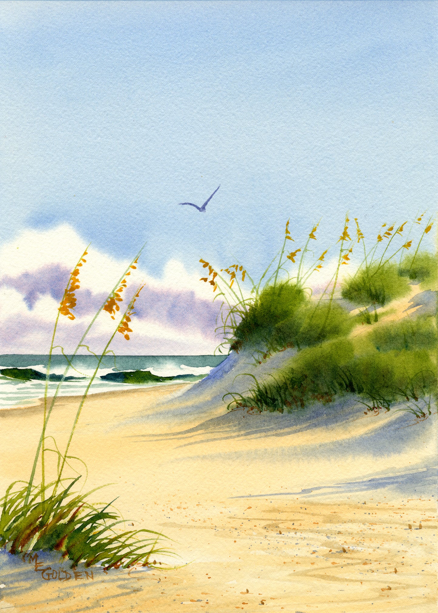 Watercolor Sea Giclée Print