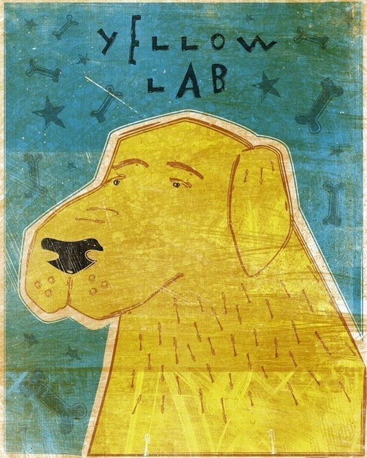 Yellow Labrador - Print