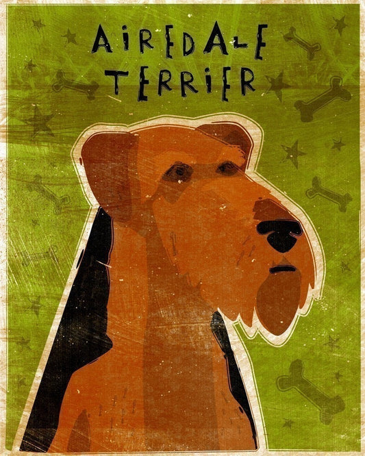 Airedale - Print