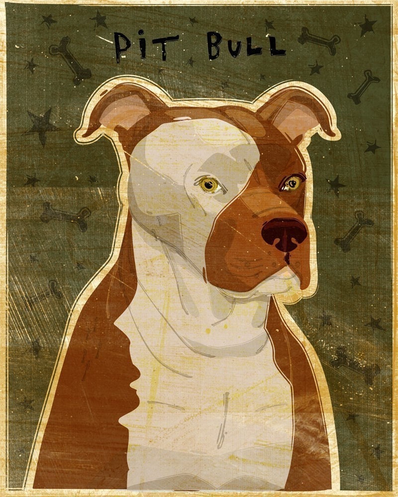 American Pit Bull Terrier - Print