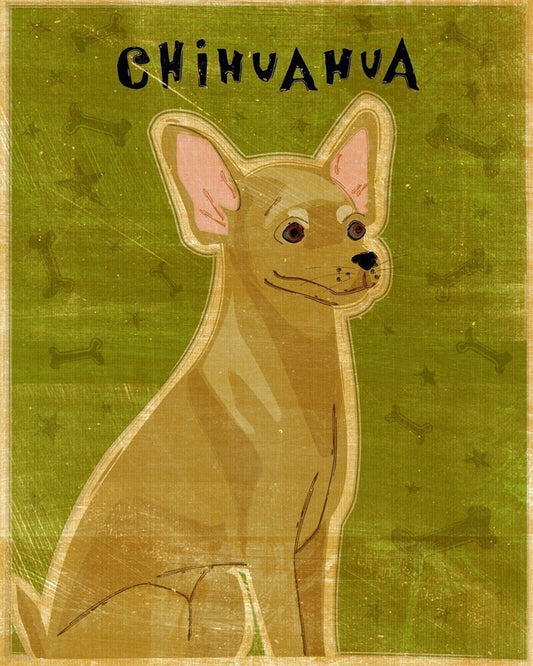 Chihuahua - Fawn - Print