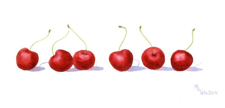 Long Cherries Giclée Print